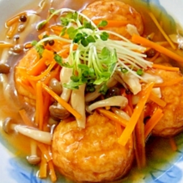 魚河岸揚げのあんかけ煮 レシピ 作り方 By Mint74 楽天レシピ 魚河岸揚げのあんかけ煮 レシピ 作り方 By Mint74 楽天レシピ